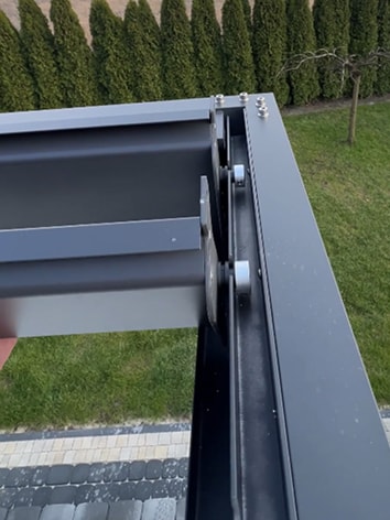 Stabilna konstrukcja aluminiowa